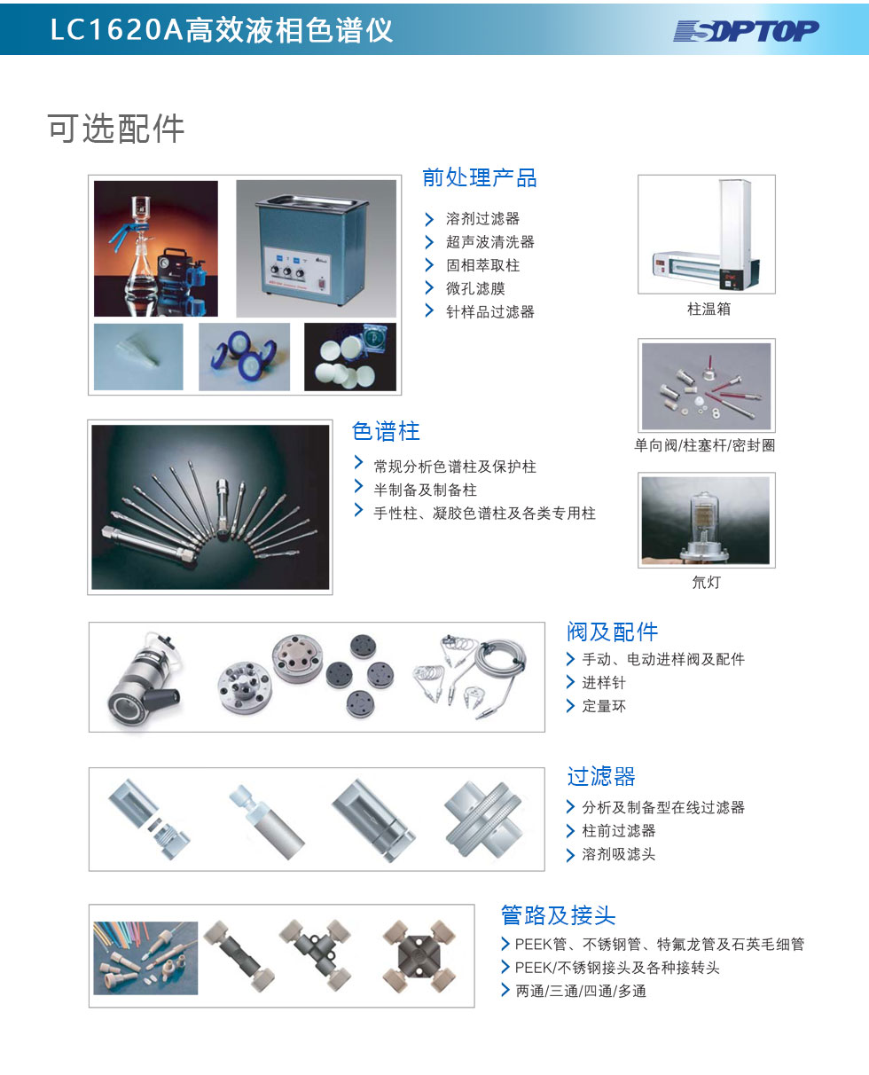 上海舜宇恒平LC1620A高效液相色譜儀