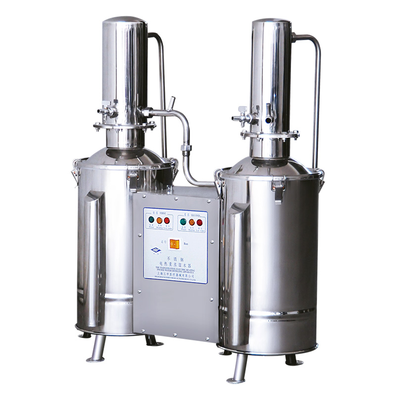 上海三申不銹鋼電熱雙重蒸餾水器 蒸餾水機(jī)DZ10C 10L/h